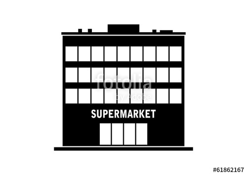 500x354 Supermarket Icon Stock Image And Royalty Free Vector