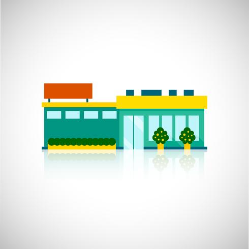 490x490 Supermarket Icon Flat