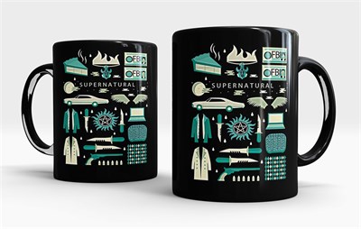 400x254 Supernatural Icon Tv Shows Mugs, Merchandise, Pakistan
