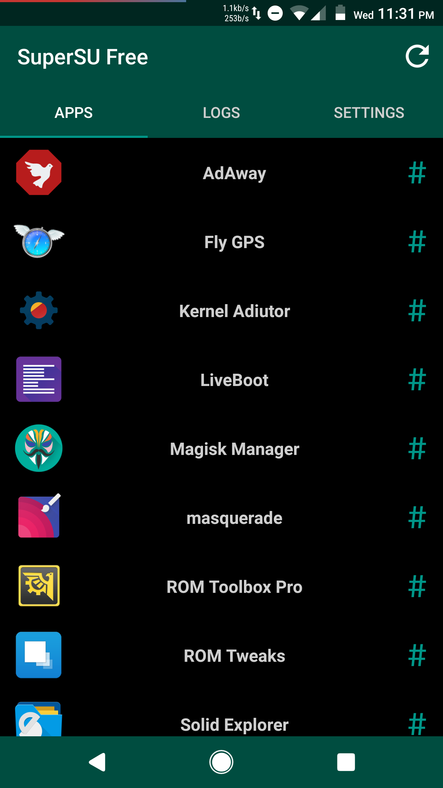 1440x2560 Supersu And Magisk Vishal Vinjapuri