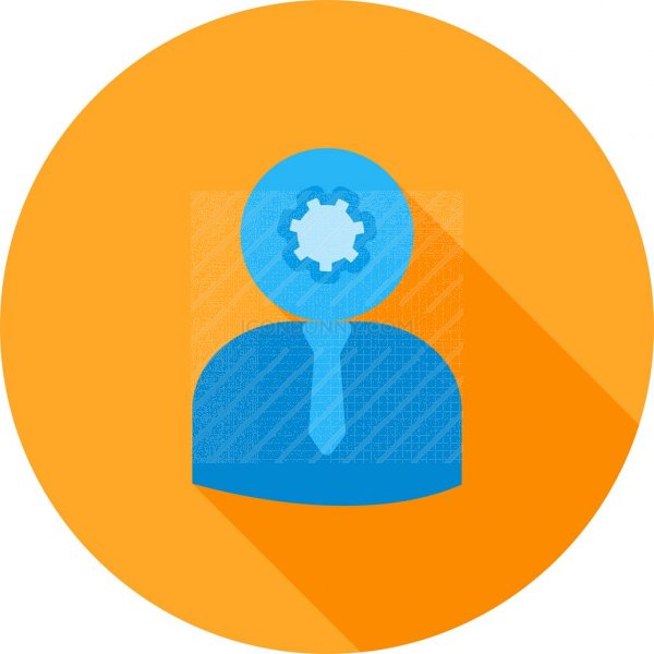 600x600 Admin Roles Flat Shadowed Icon