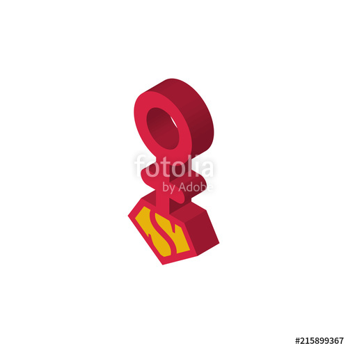500x500 Superwoman Isometric Right Top View Icon Stock Image