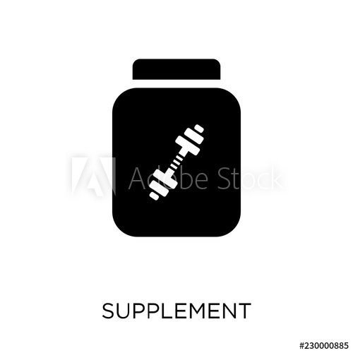500x500 Supplement Icon Supplement Symbol Design From Gym And Fitness