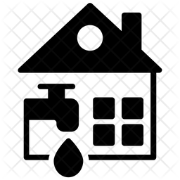 256x256 Water Supply Icon Of Glyph Style