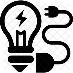 256x256 Electricity Power Supply Icon Of Glyph Style
