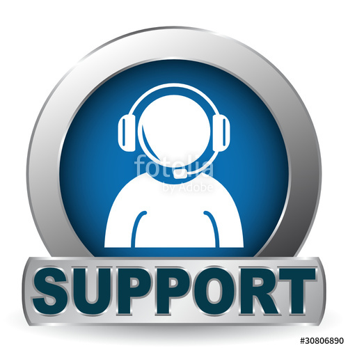 500x500 Support Icon Stock Image And Royalty Free Vector On Fotolia