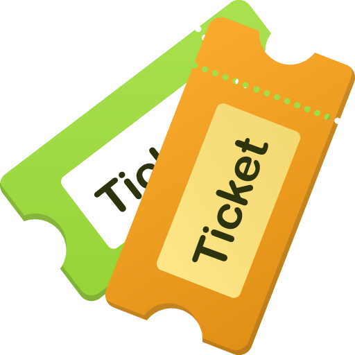 512x512 Tickets Icon Flatastic Iconset Custom Icon Design