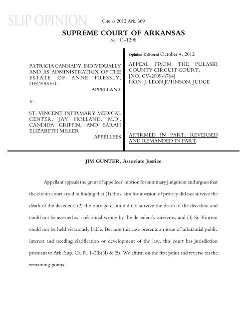 495x640 Cannady V St Vincent Infirmary Med Ctr