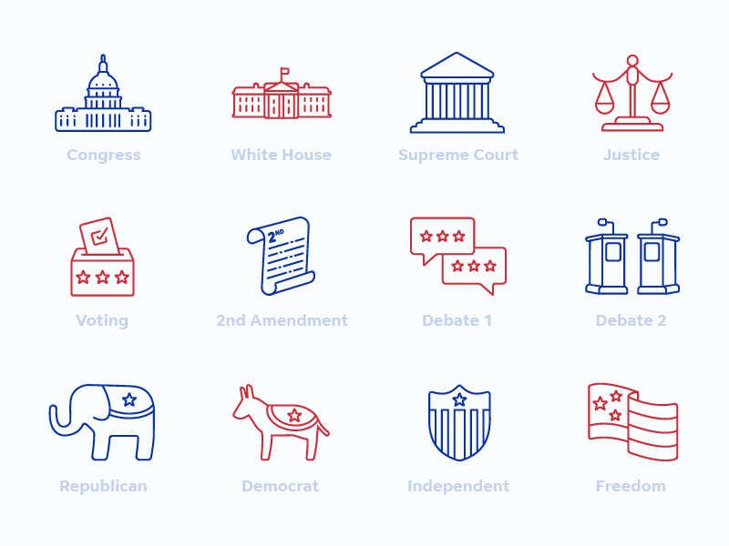800x600 Elections Icons