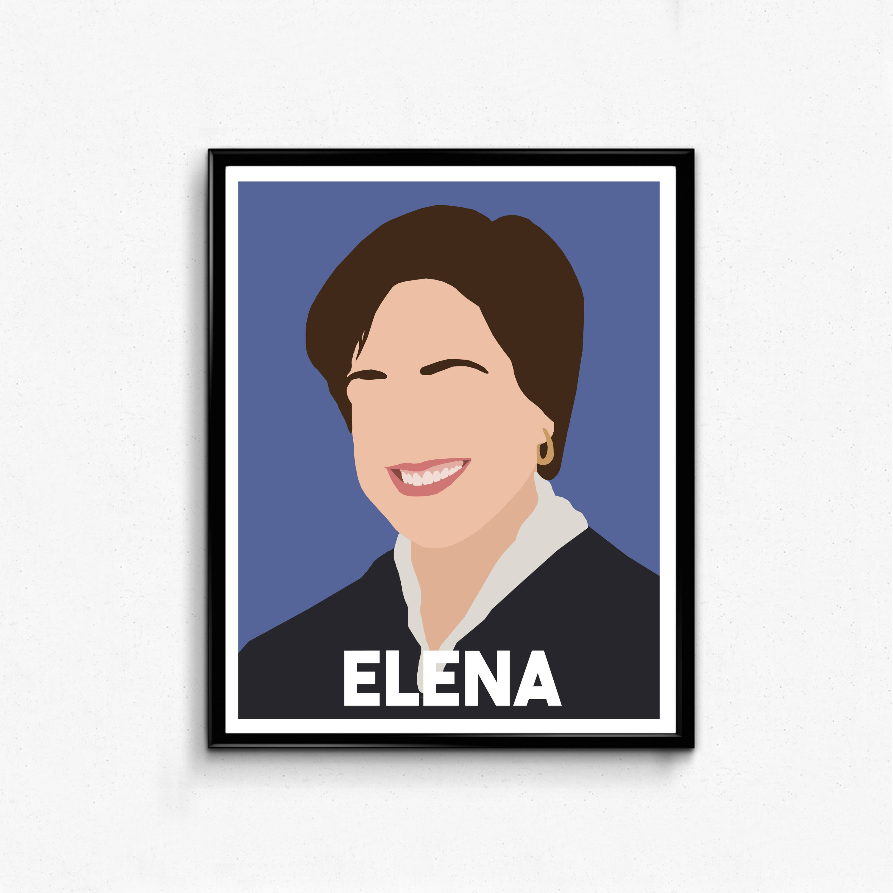 3000x3000 Elena Kagan Feminist Icon Poster Supreme Court Justice Etsy