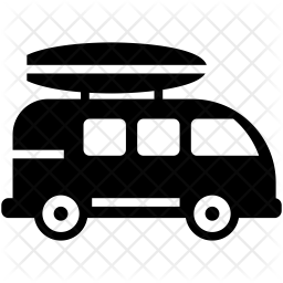 256x256 Surf Icon Of Glyph Style