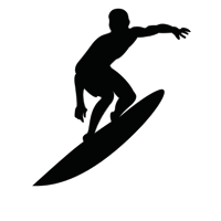 200x200 Surfer Icons
