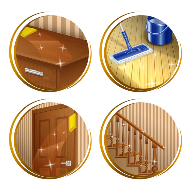 626x626 Cleaning Wood Surface Icon Vector Premium Download