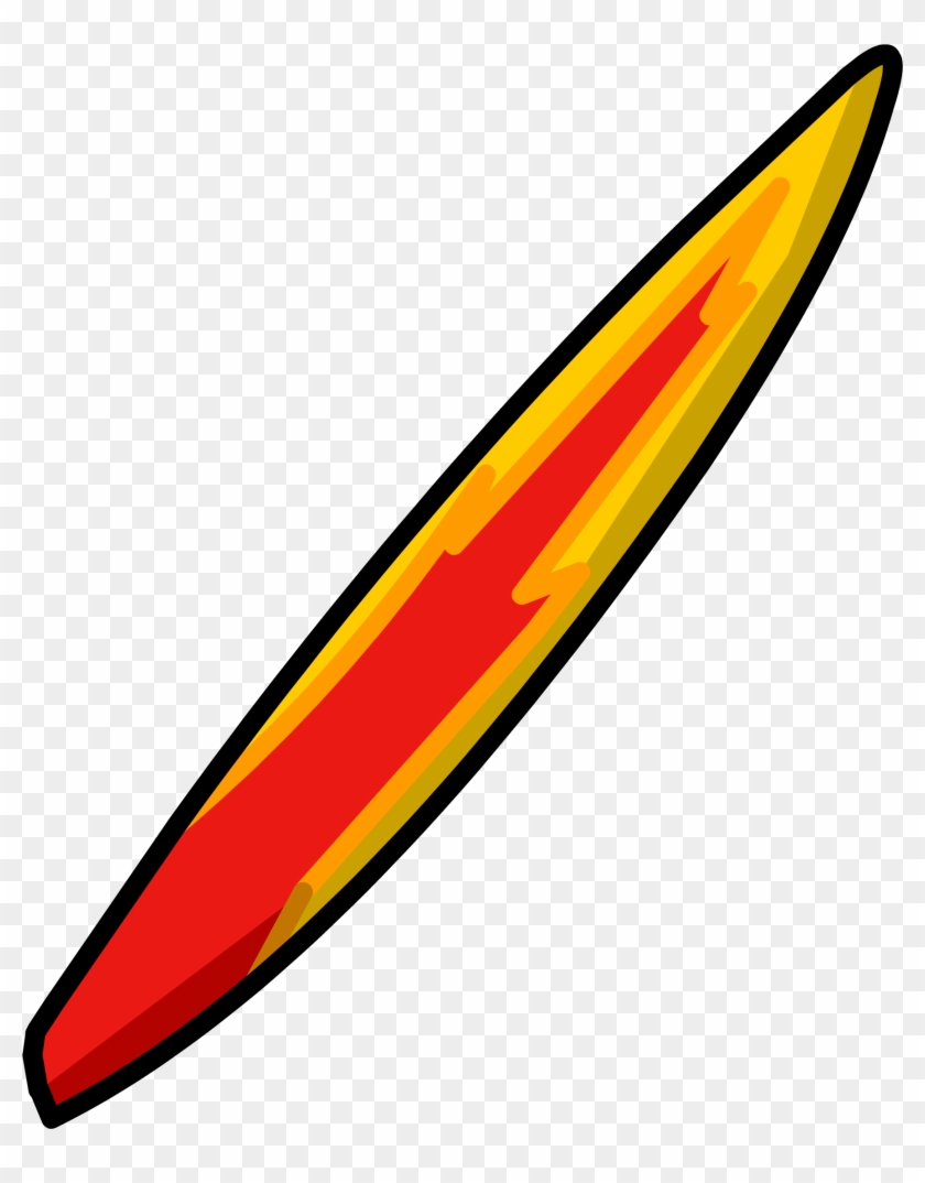 840x1074 Flame Surfboard Icon