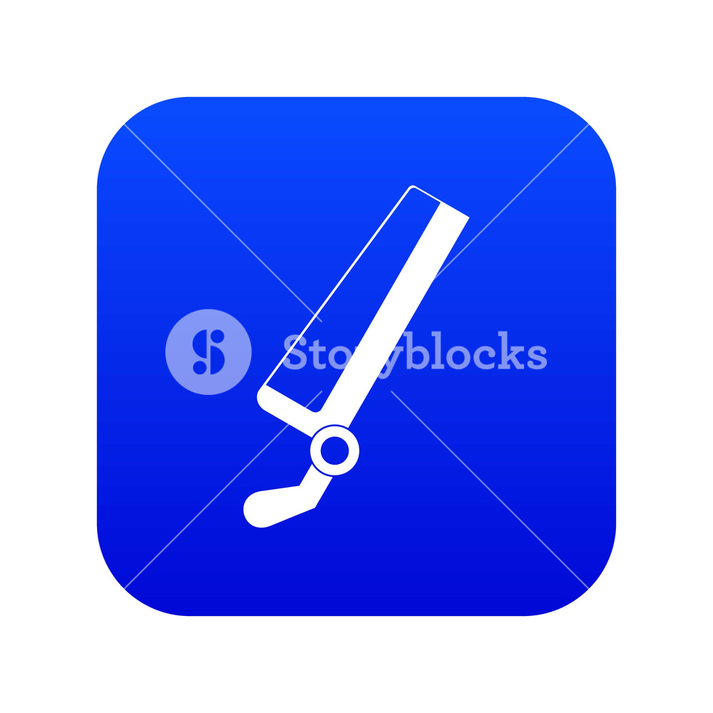 1000x1000 Surgical Saw Icon Digital Blue For Any Design Isolated On White