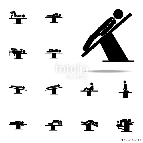 500x500 Position, Patient Icon Surgical Icons Universal Set For Web