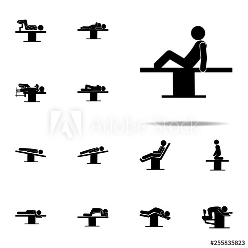 500x500 Sitting, Patient, Surgery Icon Surgical Icons Universal Set