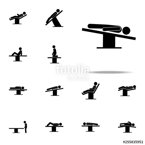 500x500 Surgery, Patient Icon Surgical Icons Universal Set For Web