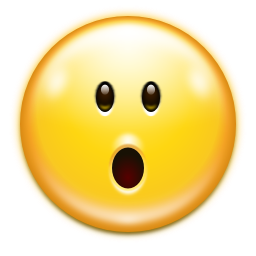 256x256 Emotes Face Surprise Icon Oxygen Iconset Oxygen Team