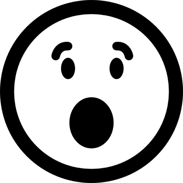 626x626 Surprised Face Icon