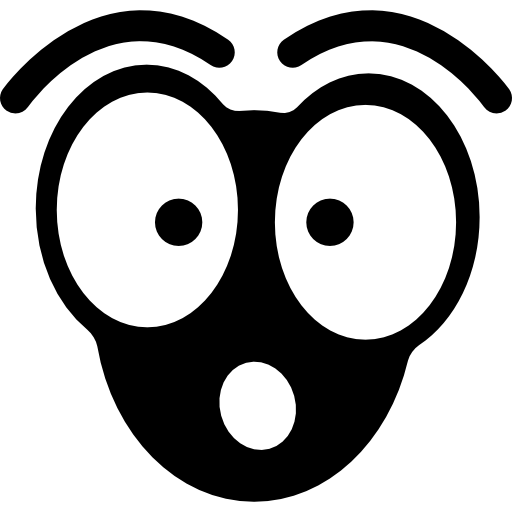 Surprised Face Icon at Vectorified.com | Collection of Surprised Face ...