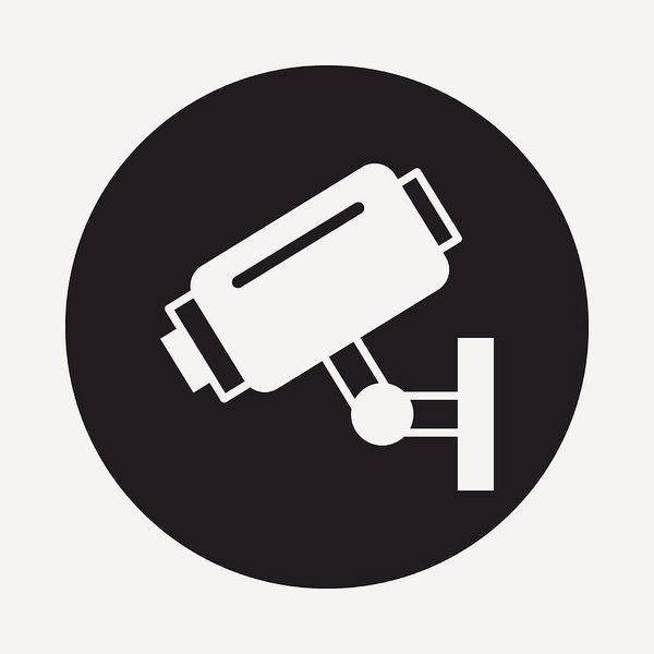 600x600 Surveillance Icon Art Print