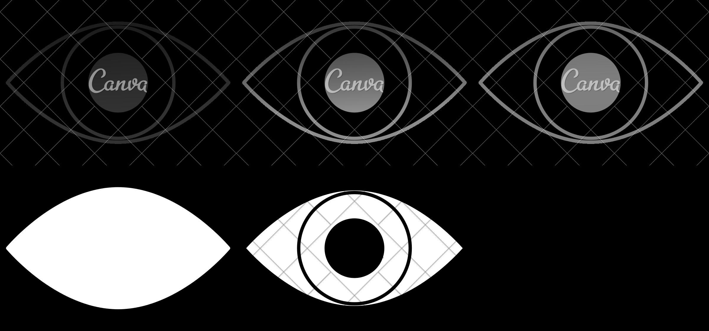 2400x1122 Cyber Security Eye Surveillance Icon
