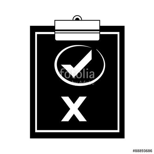 500x500 Survey Icon Design Stock Image And Royalty Free Vector