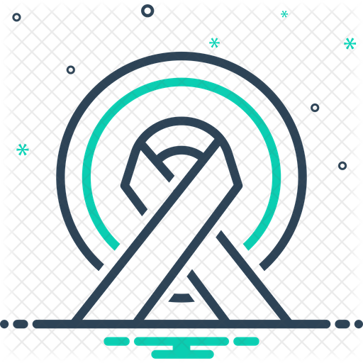 512x512 Hiv Syndrome Icon Of Line Style