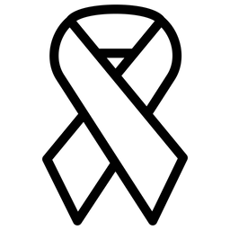 256x256 Breast Cancer Icon Of Line Style