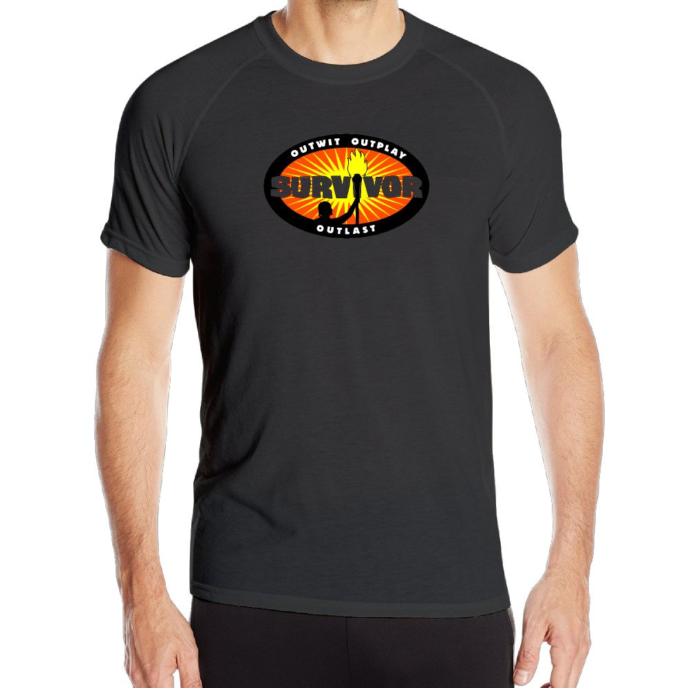 1000x1000 Oao Men's Survivor Icon Short Sleeve Compression Shirt Amazon Ca