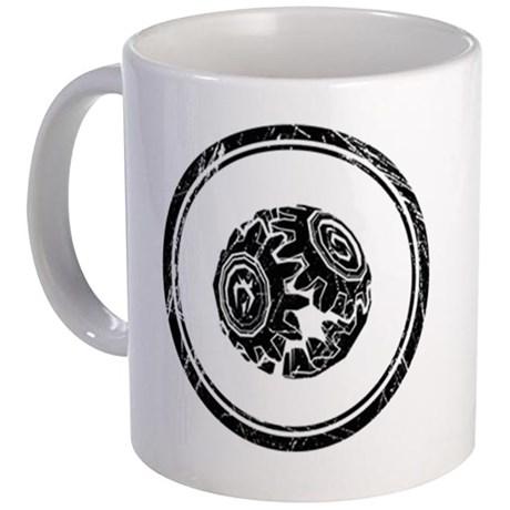 460x460 Survivor Icon Mug Gold Label