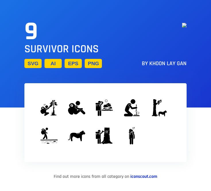 735x668 Survivor Icon Pack