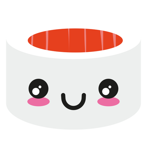 512x512 Smiley Kawaii Face Sushi Icon