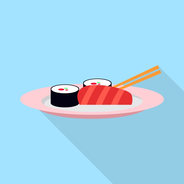 640x640 Sushi Icon Set Of Great Flat Icons Design Illustration Concept