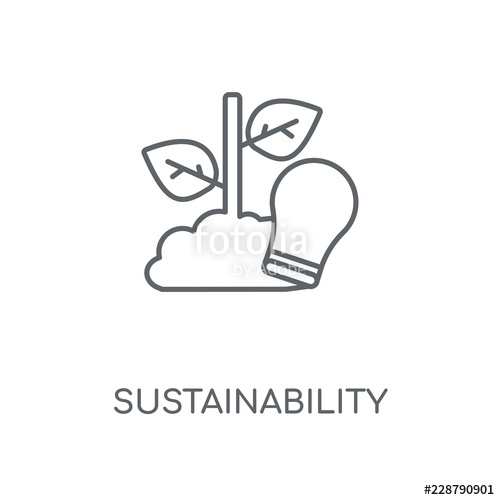 500x500 Sustainability Icon Stock Image And Royalty Free Vector