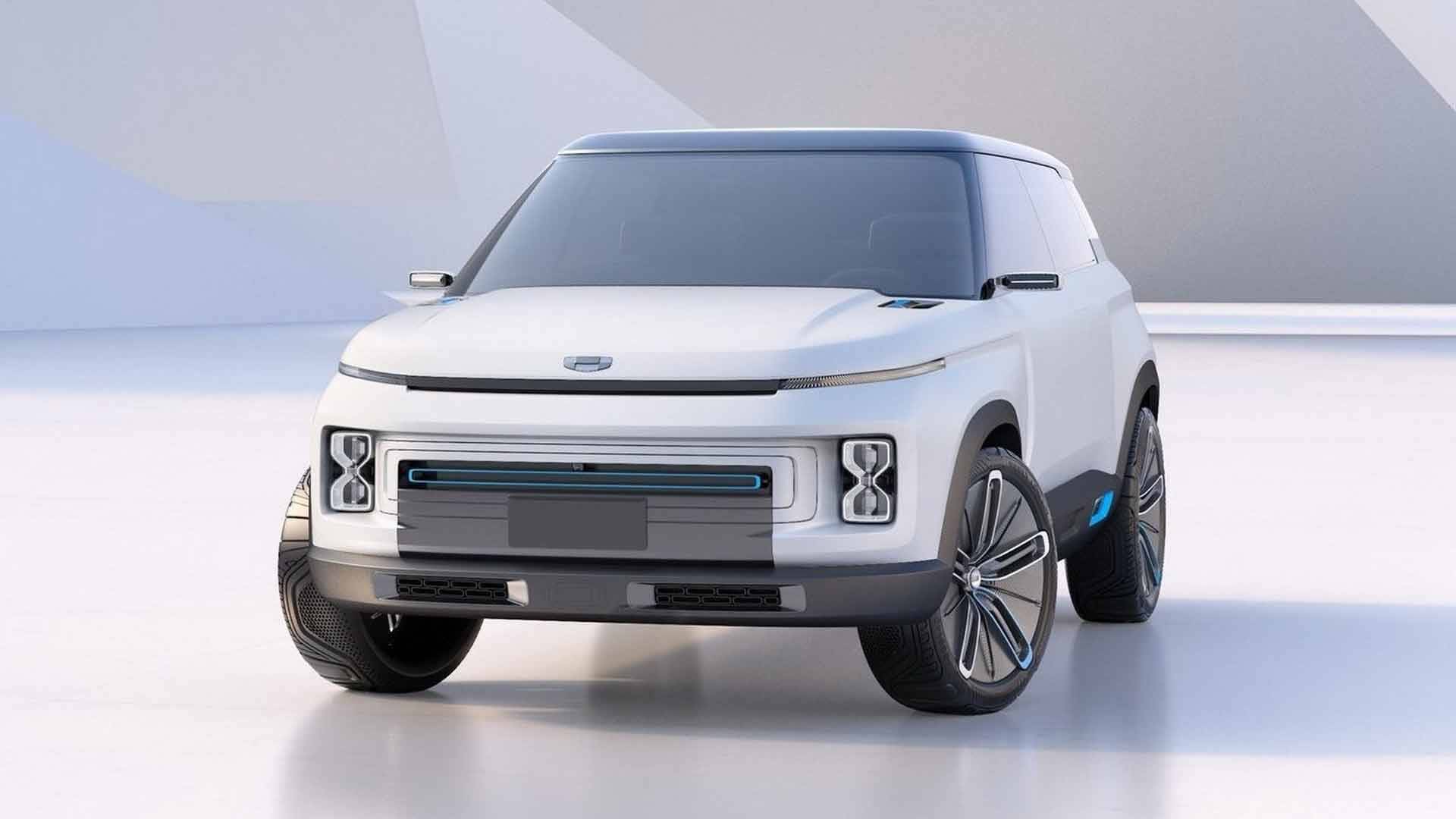 1920x1080 Geely Concept Icon Suv Bring Boxy, Bit Style Into Real World