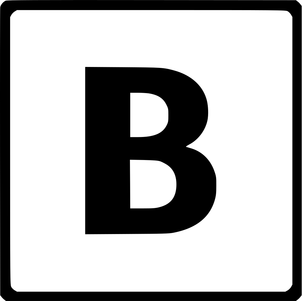 981x980 Bold Bolder Text Format Editor Edit Png Icon Free Download