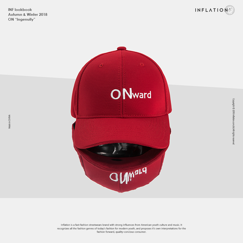 800x800 Inflation Onward Embroidery Cap Letter Baseballl Cap For Men Hat