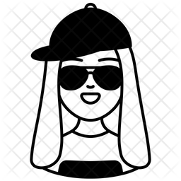 256x256 Swag Icon Of Glyph Style