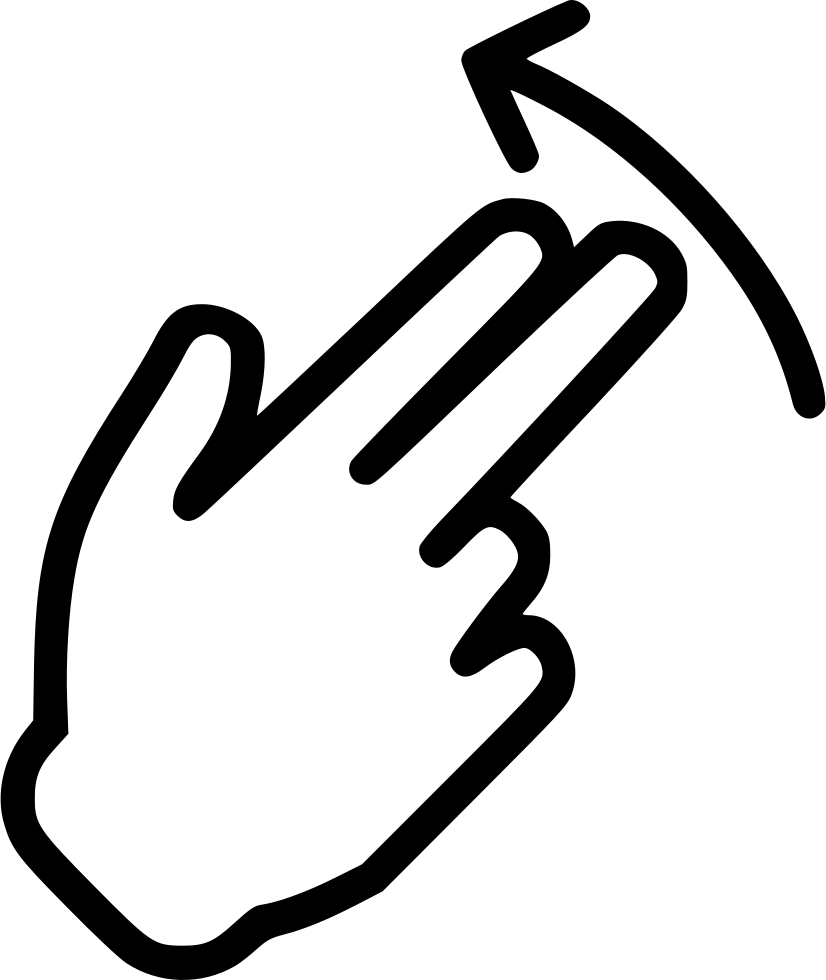 826x980 Hand Finger Swap Up Png Icon