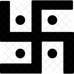256x256 Swastika Icon Of Glyph Style