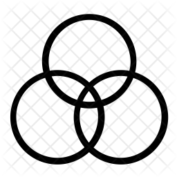 256x256 Color Swatch Icon Of Line Style