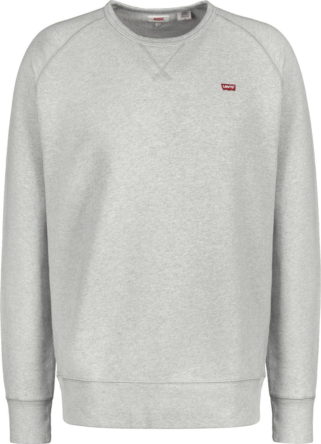 1086x1500 Original Hm Icon Crew Sweater Grey Heather