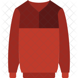 256x256 Sweater Icon Of Flat Style