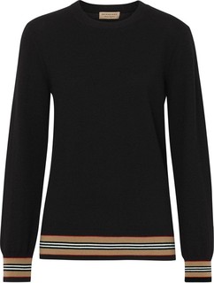 242x320 Burberry Icon Stripe Detail Merino Wool Sweater Price In Doha
