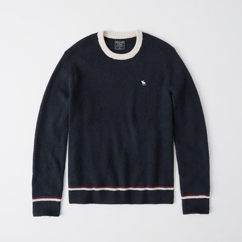 480x480 Cozy Varsity Icon Sweater From Abercrombie Fitch On Buttons