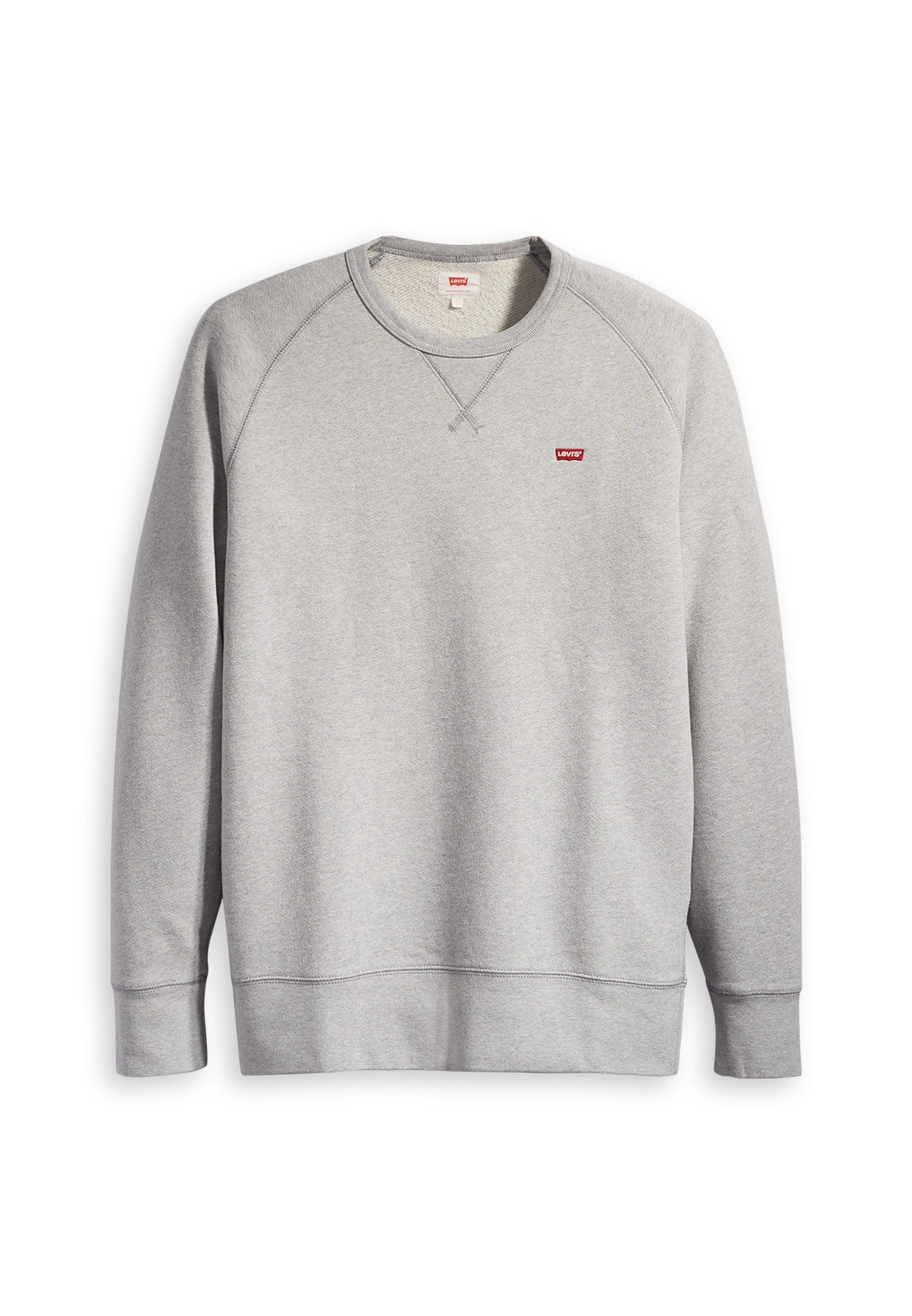 1150x1660 Levis Men's Sweatshirt Icon Crew Grey Ebay