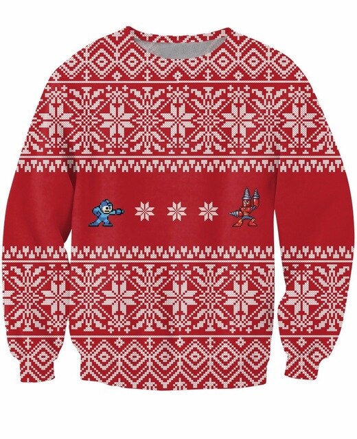 520x640 Women Men Jumper Mega Merry Christmas Crewneck Sweatshirt Icon