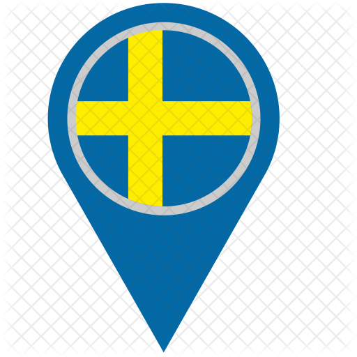 512x512 Country, Pointer, Geo, Location, Scandinavia, Sweden Icon Of Flat